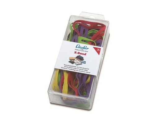 [90170815 1224068] Läufer Gummiband Rondella X-Bands Bunt, 30 g