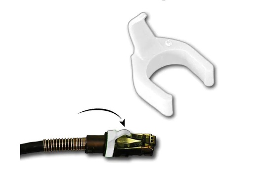 [90170909 1210625] Patchsee PatchClip 50 Stück Weiss