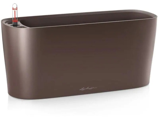 [90023753 992731] Lechuza Pflanzentopf Delta 20 Braun