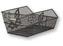 BASIL Velokorb Cento Flower Schwarz
