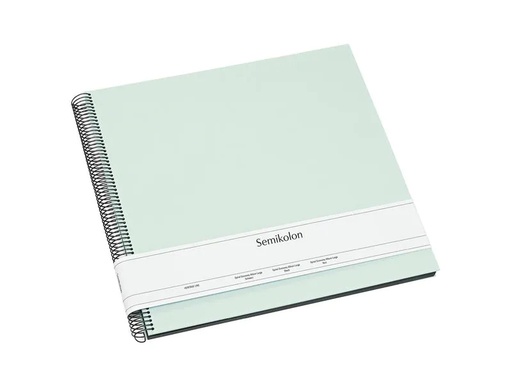 [90171011 1216950] Semikolon Fotoalbum 34.5 x 33.2 cm Moos, 50 schwarze Seiten