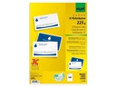 Sigel Visitenkarten-Etiketten 8.5 x 5.5 cm, 10 Blatt, 225 g, Weiss