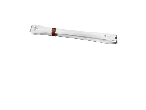 [90171065 1215383] Fennek Grill Grillzange gross Silber