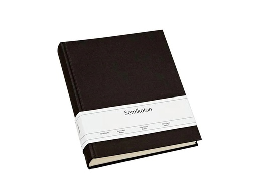 [90171073 1216882] Semikolon Fotoalbum Classic Medium 21.6 cm x 25.5 cm Schwarz