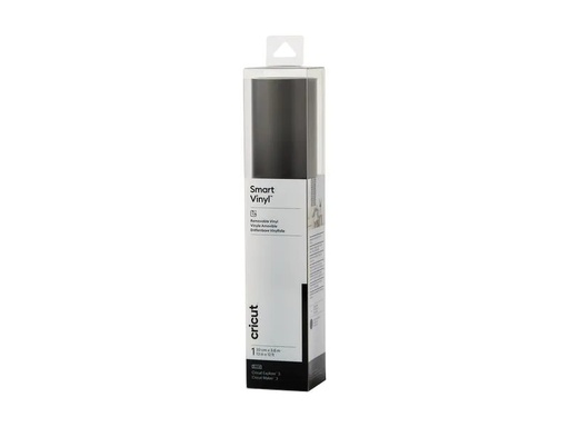 [90171225 1223930] Cricut Vinylfolie Smart ablösbar 33 x 366 cm, 1 Stück, Schwarz