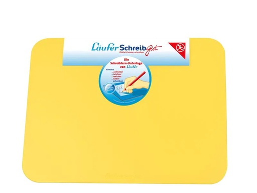 [90171330 1224095] Läufer Schreibunterlage SchreibGut 33.5 x 45 cm, Gelb