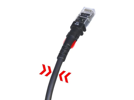 [90171331 1210592] Patchsee Patchkabel ThinPATCH Cat 6A, U/UTP, 1.8 m, Schwarz 10 Stück
