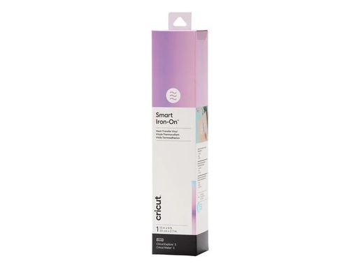 [90171349 1222422] Cricut Aufbügelfolie Smart Holo 33 x 273 cm, 1 Stück, Blau