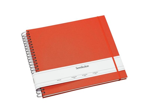 [90171506 1216908] Semikolon Fotoalbum Maxi Mucho Orange, Cremefarbige Seiten