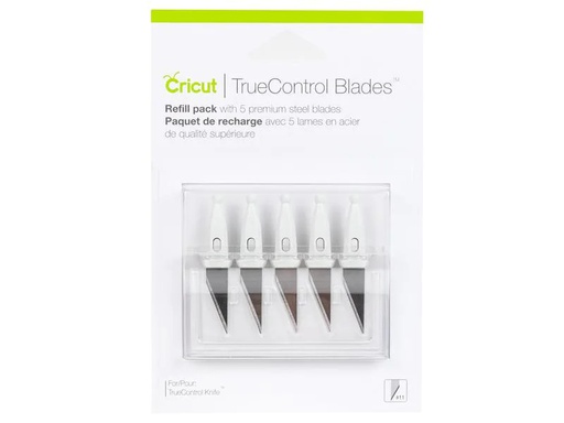 [90171559 1186399] Cricut Ersatzklinge TrueControl 5 Stück