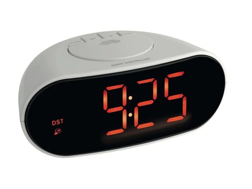 [90171862 1212600] TFA Dostmann Funkwecker Digital Weiss