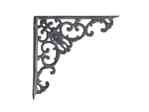 [90171898 1213577] Chic Antique Regalträger Monogramm Grau