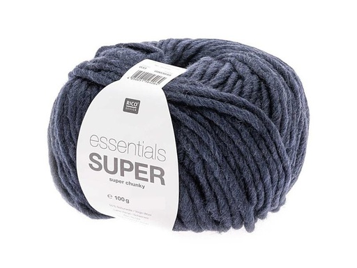 [90023852 945161] Rico Design Wolle Essentials Super Super Chunky 100 g Dunkelblau