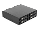 Delock Wechselrahmen 5.25 für 4x 2.5  U.2 NVMe SSD