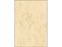 Sigel Motivpapier Marmor-Papier A5, 90 g, 100 Blatt, Beige