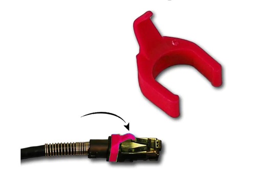 [90172054 1210615] Patchsee PatchClip 50 Stück Rot