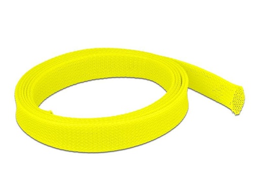 [90172268 1227895] Delock Kabelschlauch dehnbar, 2m x 25 mm Gelb