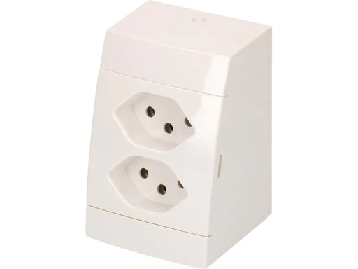 [90172309 1216773] Max Hauri AP-Steckdosen 2x T13 Weiss