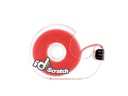 Patchsee Klettband-Box ID-SCRATCH Dispender Box Rot