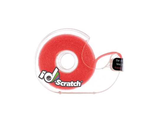 [90172376 1210687] Patchsee Klettband-Box ID-SCRATCH Dispender Box Rot
