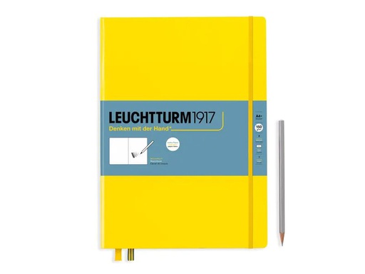 [90172685 1211340] Leuchtturm Malbuch Master A4 + Zitrone