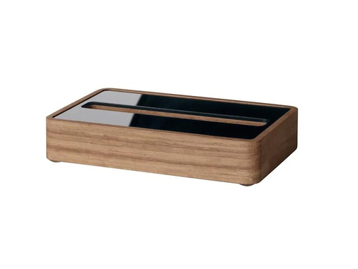 [90172696 1219702] Sigel Visitenkartenhalter 1-fach, Schwarz/Braun