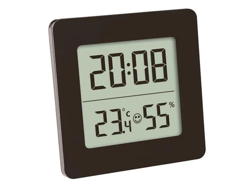 [90172708 1229031] TFA Dostmann Thermo-/Hygrometer Digital Schwarz