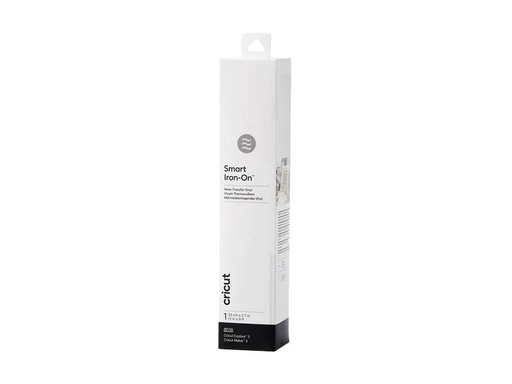 [90172833 1222430] Cricut Aufbügelfolie Smart 33 x 273 cm, 1 Stück, Weiss