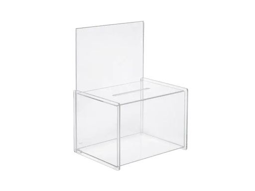 [90172897 1219700] Sigel Visitenkartenhalter 23 x 17 x 30 cm, Transparent