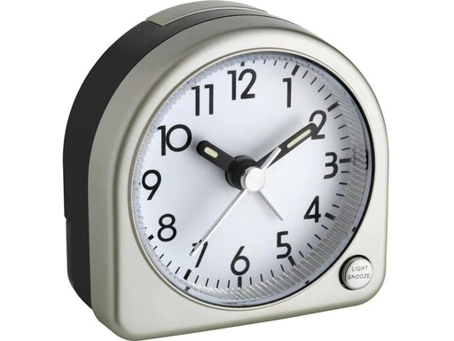 [90172949 1212575] TFA Dostmann Klassischer Wecker Champagnefarbe