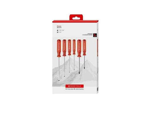 [90172954 1227439] PB Swiss Tools Schraubenzieher-Set PB 1560 CBB 6-teilig