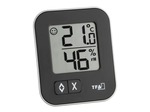 [90173222 1229028] TFA Dostmann Thermo-/Hygrometer MOXX Schwarz