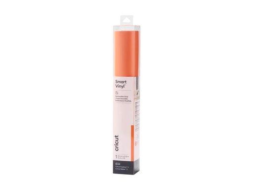 [90173271 1223945] Cricut Vinylfolie Smart ablösbar 33 x 91 cm, 1 Stück, Orange