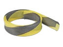 Delock Kabelschlauch dehnbar, 2 m x 38 mm Gelb Schwarz
