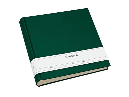 [90173470 1216869] Semikolon Fotoalbum Xlarge 32 cm x 31 cm Dunkelgrün