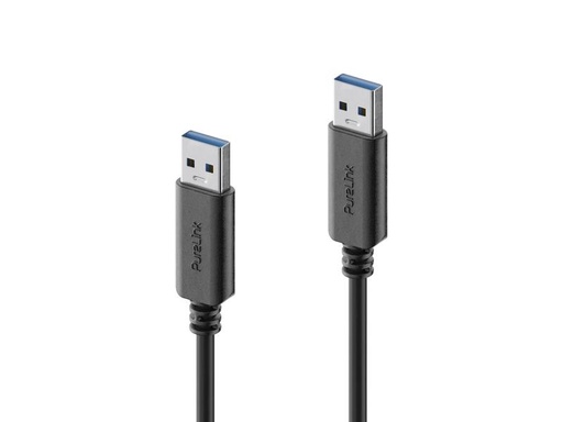 [90173596 1217678] PureLink USB 3.1-Kabel 5Gbps, 3A USB A - USB A 1.5 m
