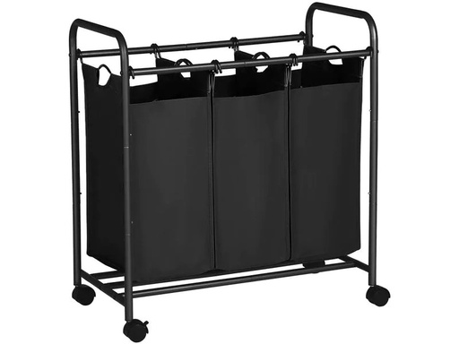 [90173624 1172465] Songmics Wäschesammler 132 l, Schwarz