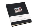 Semikolon Fotoalbum Finestra Medium Schwarz, 80 cremeweisse Seiten