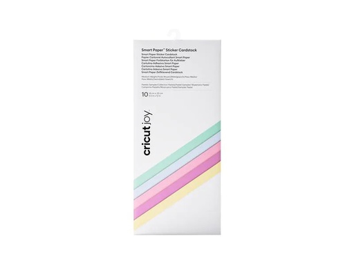 [90174072 1211183] Cricut Stickerpapier JOY 14 x 33 cm, 10 Stück, Pastellfarben