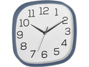 TFA Dostmann Wanduhr mit Sweep-Werk Taubenblau