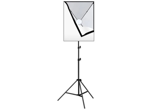 [90174488 1227531] Puluz Softbox + Stativhalterung + LED-Glühbirne