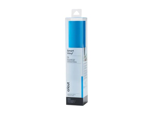 [90174524 1223934] Cricut Vinylfolie Smart ablösbar 33 x 366 cm, 1 Stück, Hellblau
