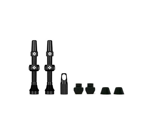 [90174649 1142185] Muc-Off Ventil Tubeless Valve Kit 44 mm, Schwarz