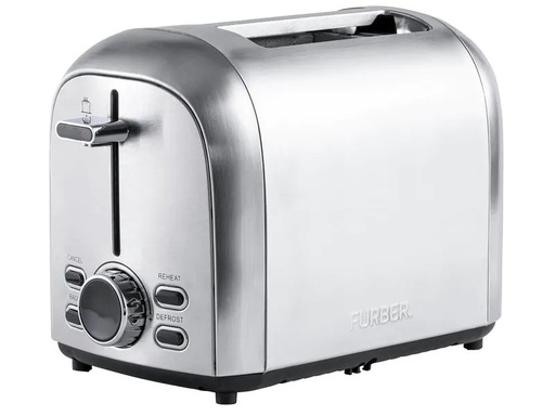 [90174661 1136916] FURBER Toaster Crusty Silber