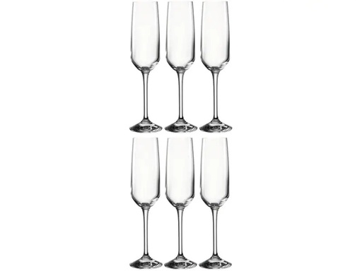 [90174666 1063633] Montana Champagnerglas Vivid 160 ml, 6 Stück, Transparent 