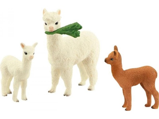 [90174714 1126596] Schleich Spielfigurenset Wild Life Alpakafamilie