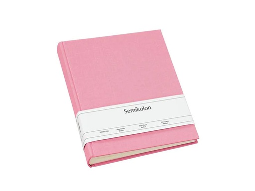 [90174752 1216884] Semikolon Fotoalbum Classic Medium 21.6 cm x 25.5 cm Rosa