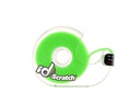 Patchsee Klettband-Box ID-SCRATCH Dispender Box Neongrün