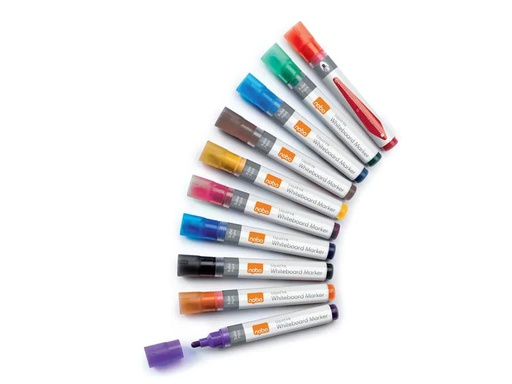[90174836 1162949] Nobo Liquid Ink 10 Stück, Mehrfarbig