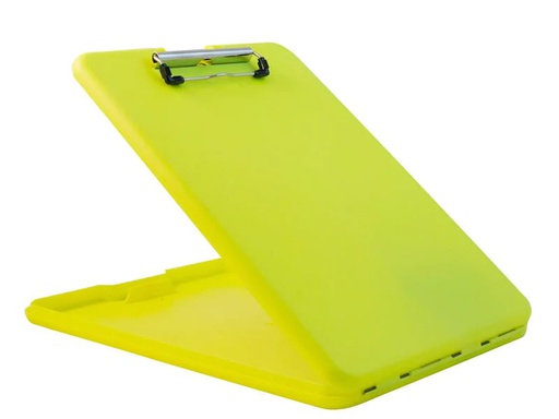 [90175090 1224080] Läufer Dokumentenhalter Slim Mate Safety Gelb, 1 Stück